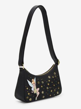 Loungefly Disney Peter Pan Tinker Bell Stars Shoulder Bag, , hi-res